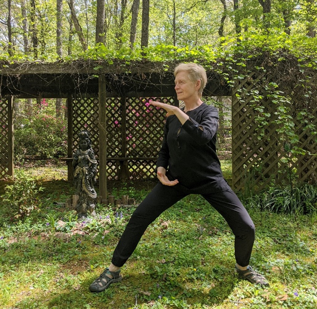 Ian Demonstrating Qi Gong